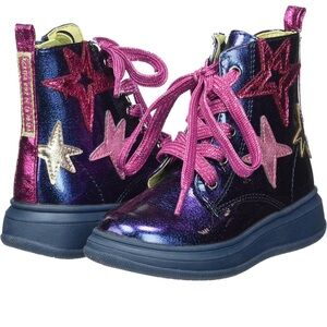 Agatha Ruiz De La Prada Girls Ankle Boots Size 7us 24 Eu